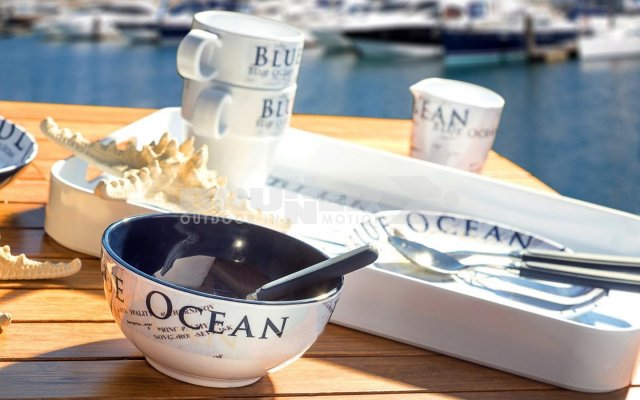 Melaminski servis Blue Ocean TETE ( 2 osebi) - slika 3