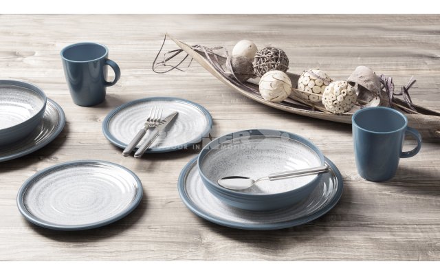 Melaminski set Tuscany TETE ( za 2 osebi) - slika 2