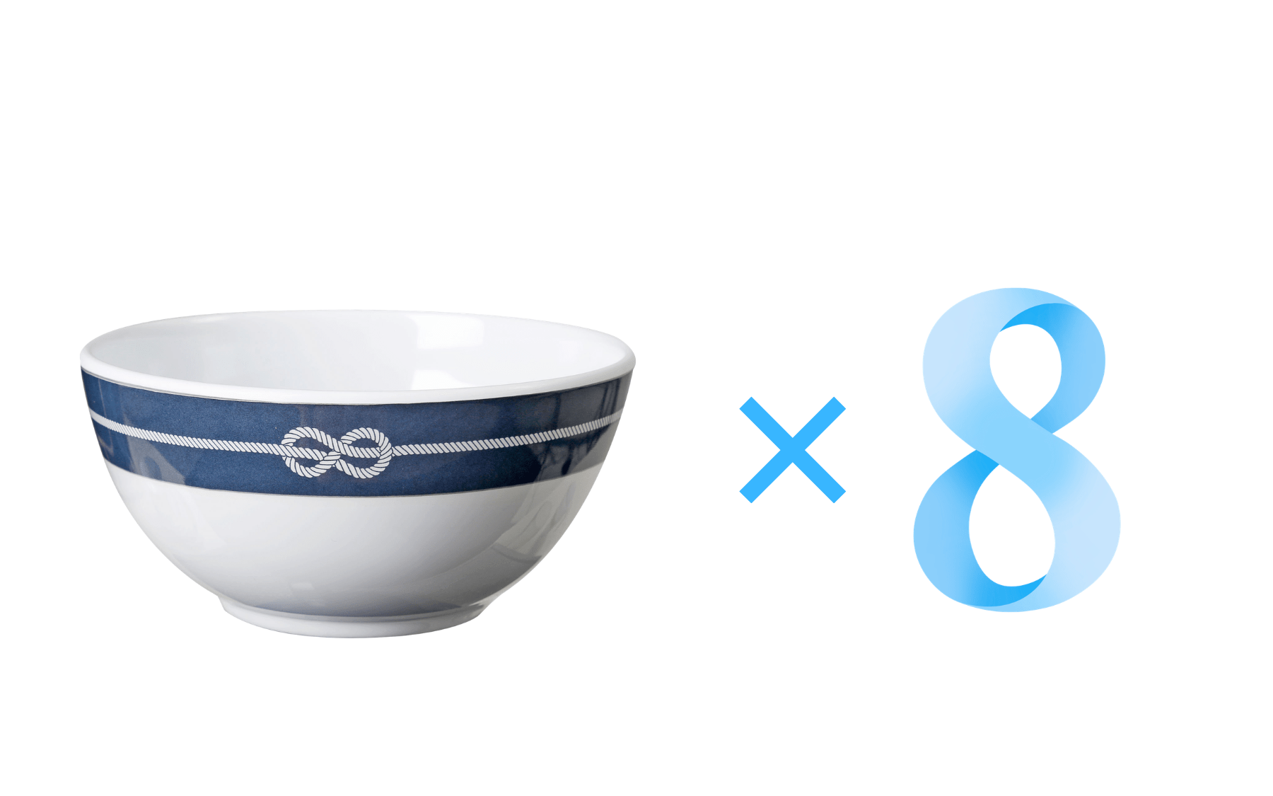 Akcija komplet krožnikov in skodelic (8+8) - slika 2